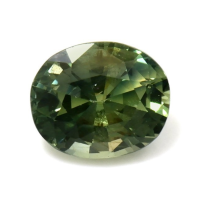 0.84 Ct. Bluish Green Sapphire from Ceylon (Sri Lanka) Video