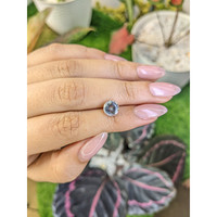 2.16 Ct. Greyish Blue Sapphire from Montana Life Style