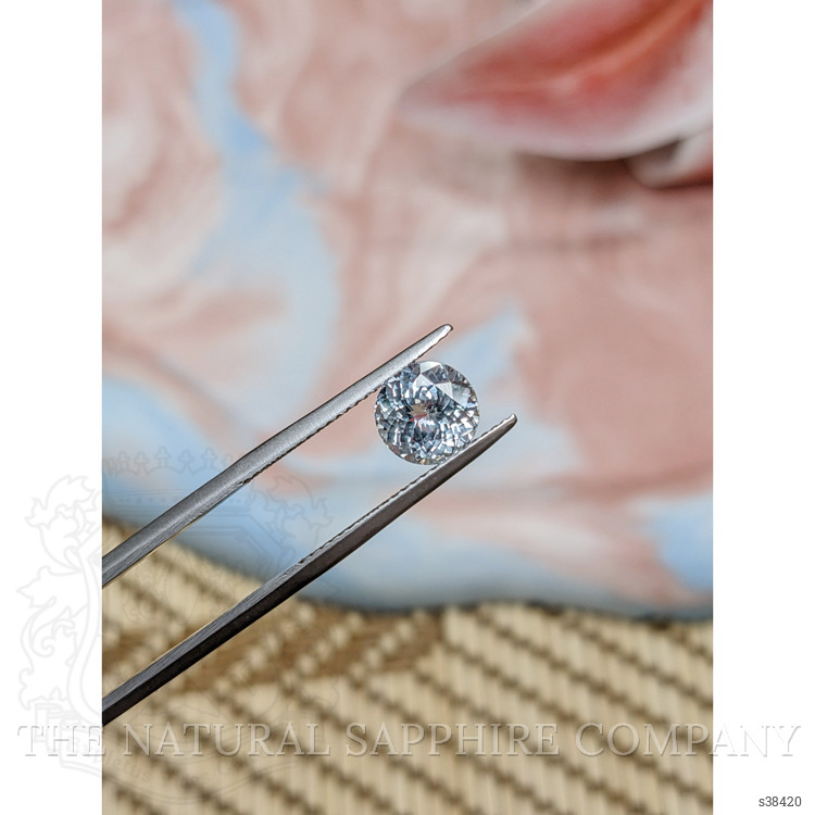 2.16 Ct. Greyish Blue Sapphire from Montana