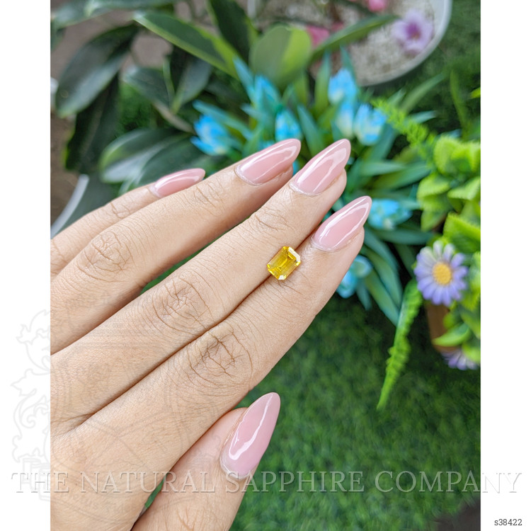 1.16 Ct. Yellow Sapphire from Ceylon (Sri Lanka)
