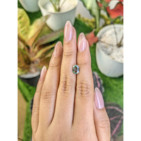 1.44 Ct. Green Sapphire from Montana Life Style