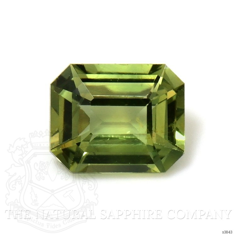 0.56 Ct. Green Sapphire from Ceylon (Sri Lanka)