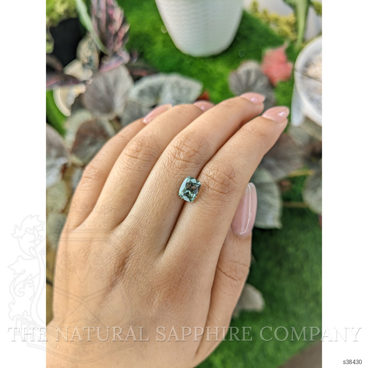 2.18 Ct. Green Sapphire from Montana