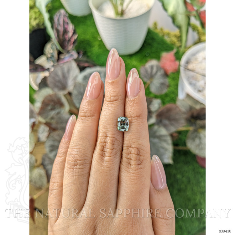 2.18 Ct. Green Sapphire from Montana