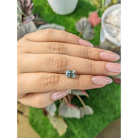 2.18 Ct. Green Sapphire from Montana Life Style