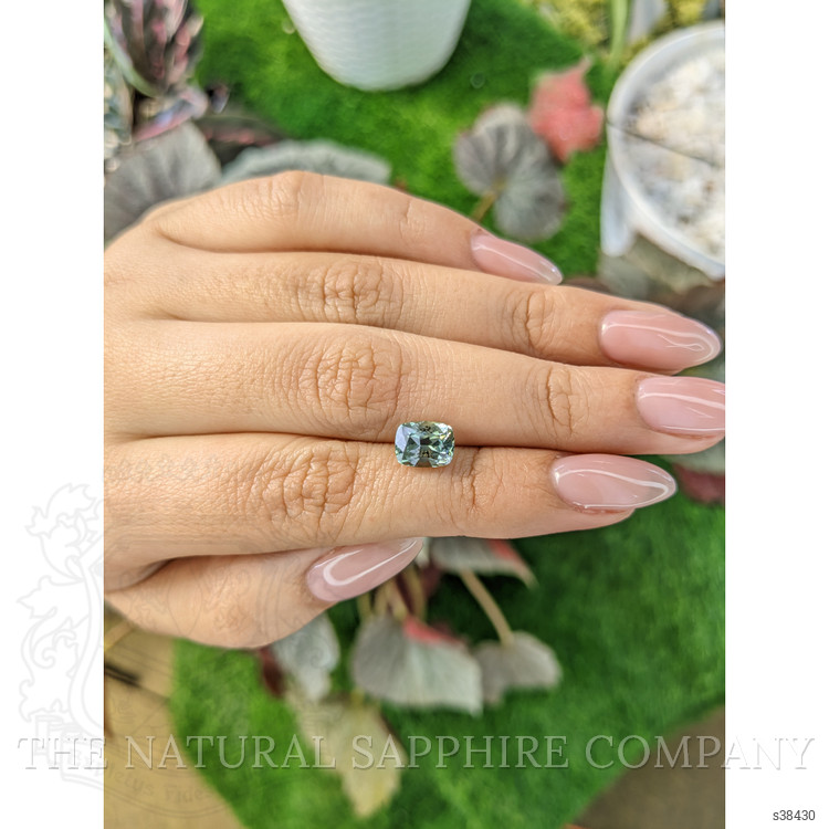 2.18 Ct. Green Sapphire from Montana