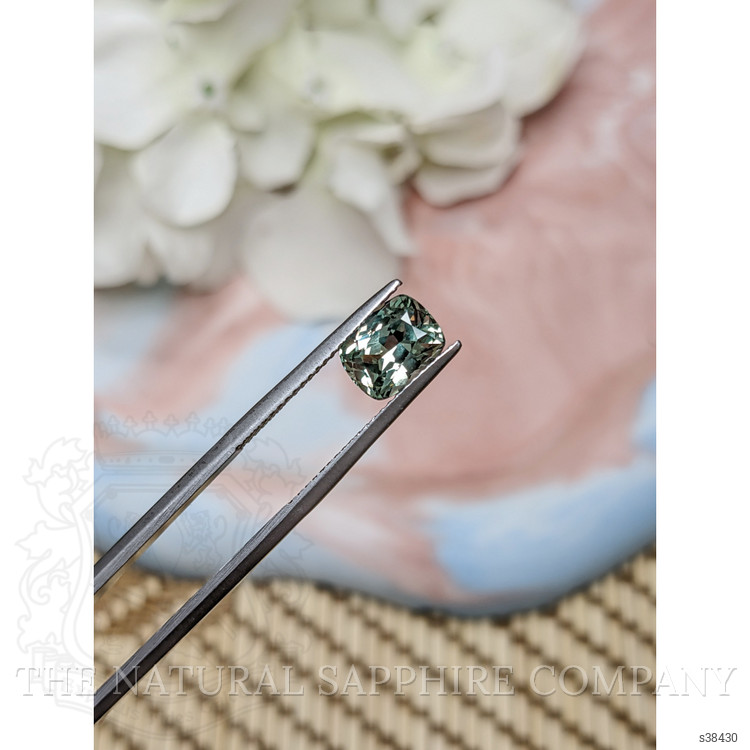 2.18 Ct. Green Sapphire from Montana