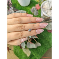 0.96 Ct. Bluish Green Sapphire from Montana Life Style