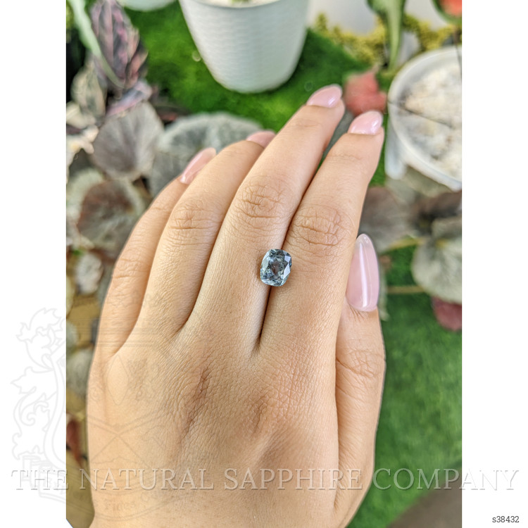2.66 Ct. Bluish Green Sapphire from Montana