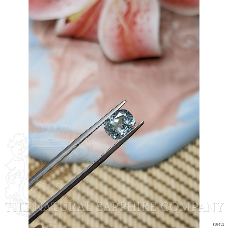 2.66 Ct. Bluish Green Sapphire from Montana