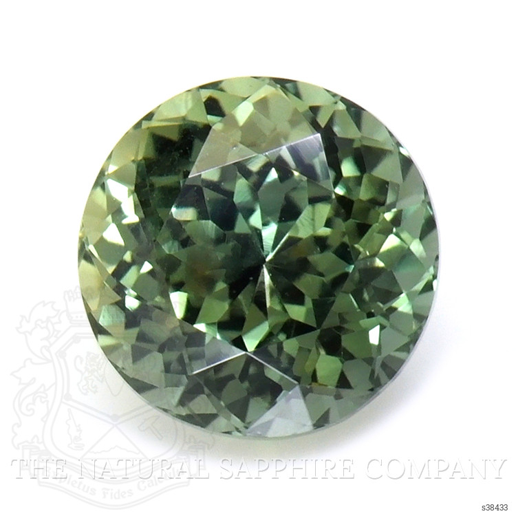 1.32 Ct. Yellowish Green Sapphire from Montana