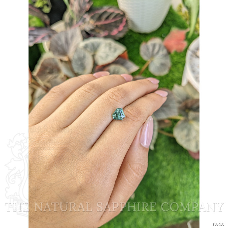 2.16 Ct. Green Sapphire from Montana