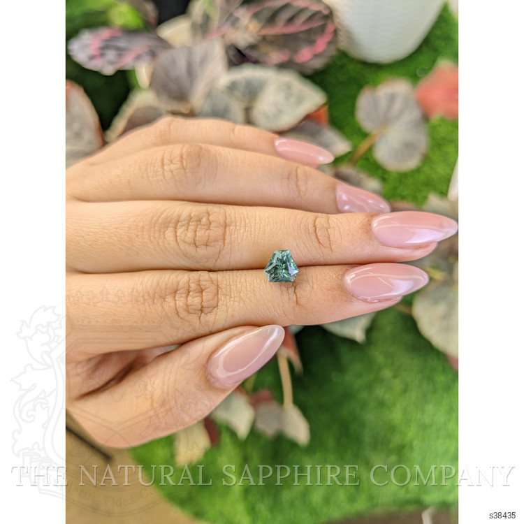 2.16 Ct. Green Sapphire from Montana