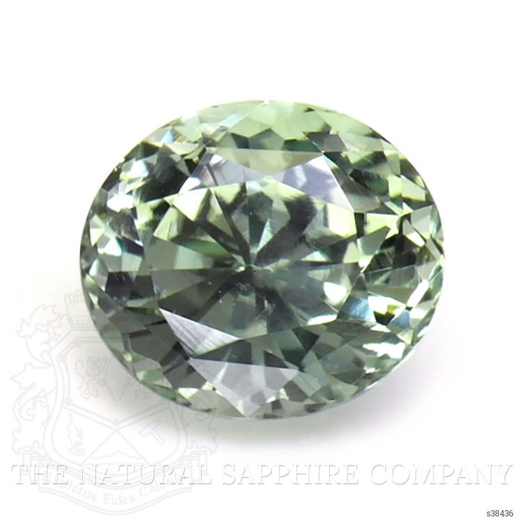 2.63 Ct. Green Sapphire from Montana