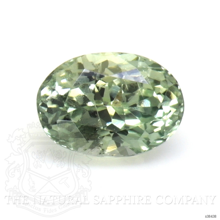 1.08 Ct. Yellowish Green Sapphire from Montana