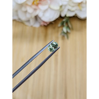 1.08 Ct. Yellowish Green Sapphire from Montana Life Style
