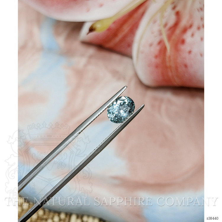 2.05 Ct. Greenish Blue Sapphire from Montana