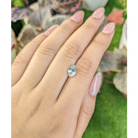 1.55 Ct. Green Sapphire from Montana Life Style