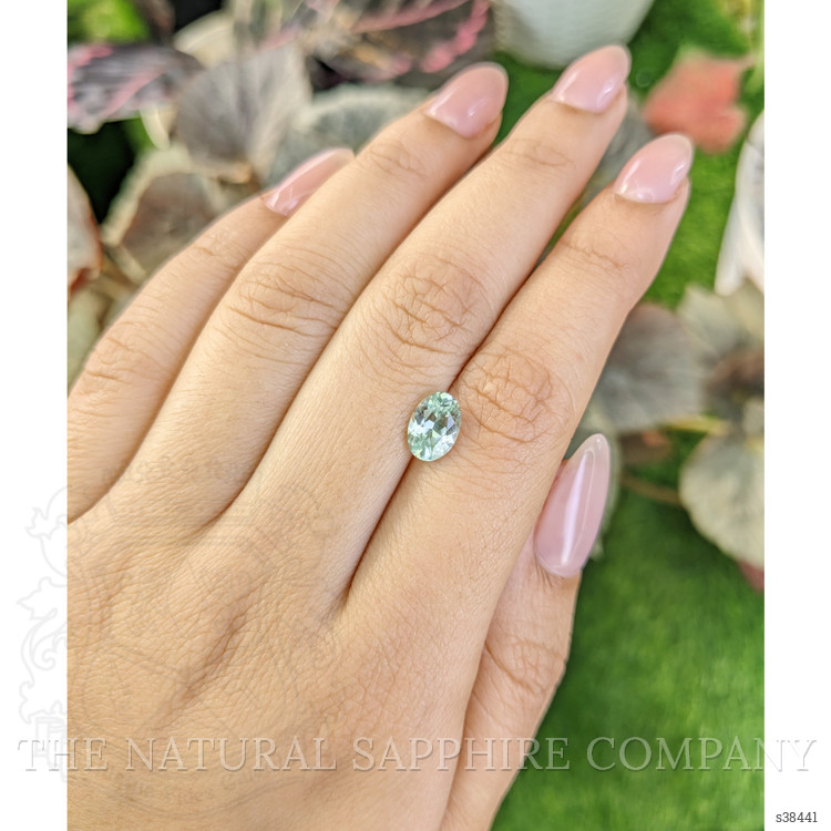 1.55 Ct. Green Sapphire from Montana