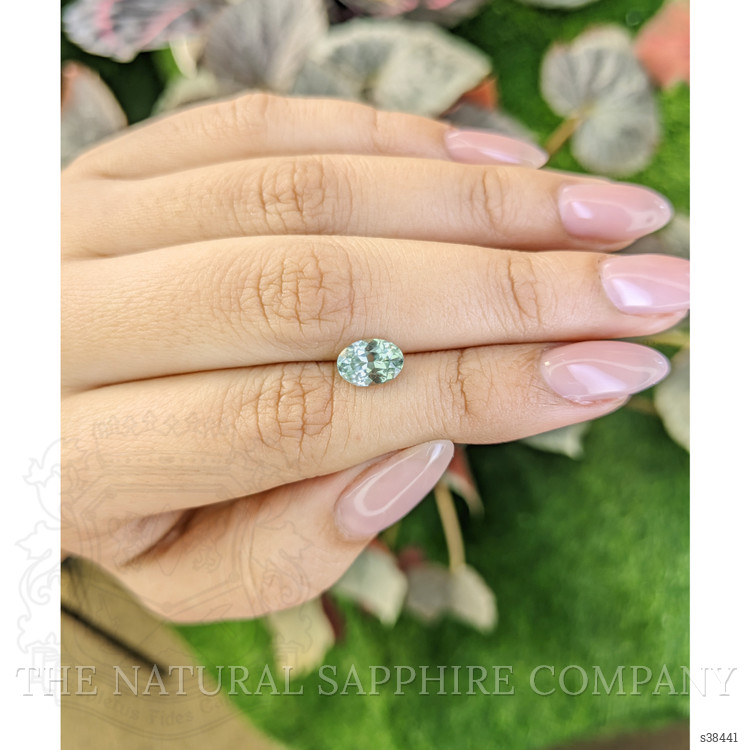 1.55 Ct. Green Sapphire from Montana