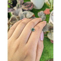 1.40 Ct. Green Sapphire from Montana Life Style