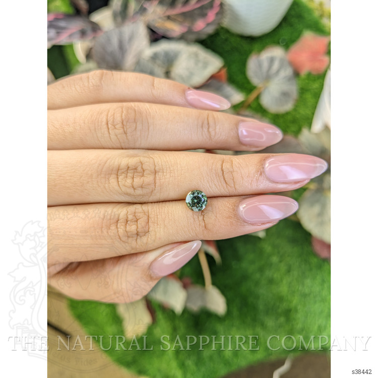 1.40 Ct. Green Sapphire from Montana