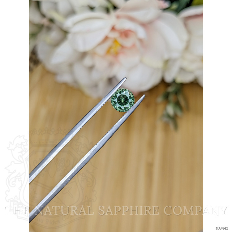 1.40 Ct. Green Sapphire from Montana