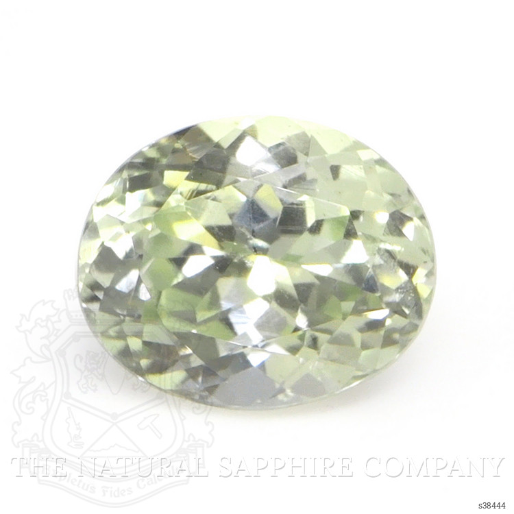 1.13 Ct. Yellowish Green Sapphire from Montana