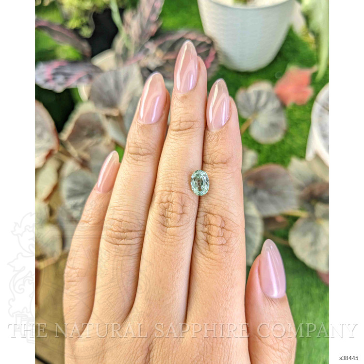 1.64 Ct. Green Sapphire from Montana