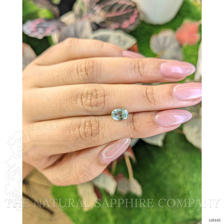 1.64 Ct. Green Sapphire from Montana