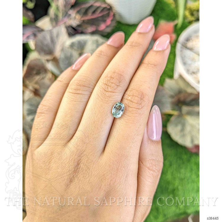 1.64 Ct. Green Sapphire from Montana