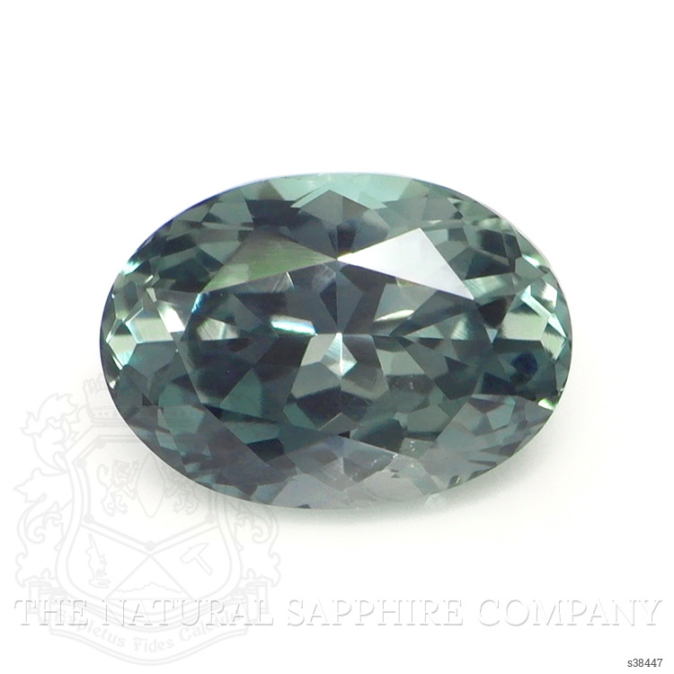1.98 Ct. Bluish Green Sapphire from Montana