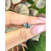 1.98 Ct. Bluish Green Sapphire from Montana Life Style