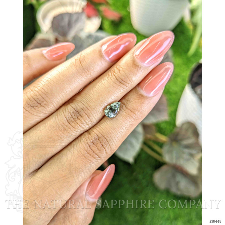 1.50 Ct. Green Sapphire from Montana