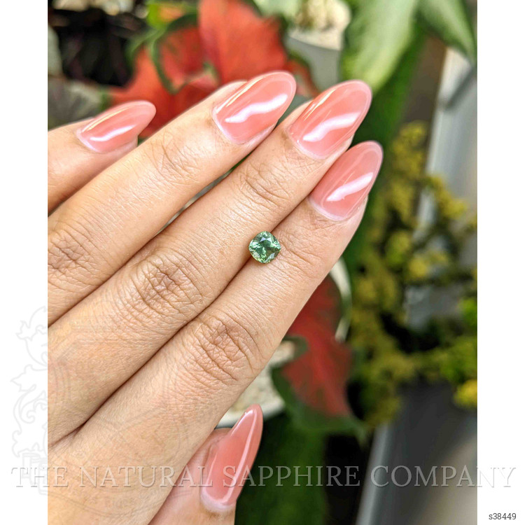 1.09 Ct. Green Sapphire from Montana