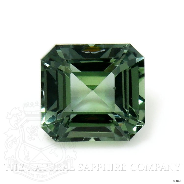 0.87 Ct. Bluish Green Sapphire from Ceylon (Sri Lanka)