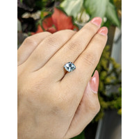 2.31 Ct. Greenish Blue Sapphire from Montana Life Style
