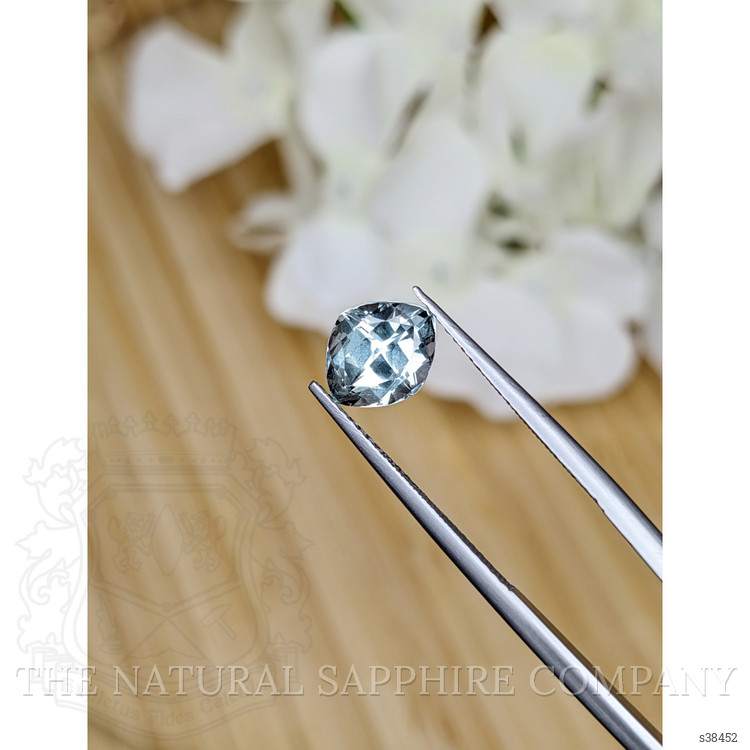 2.31 Ct. Greenish Blue Sapphire from Montana