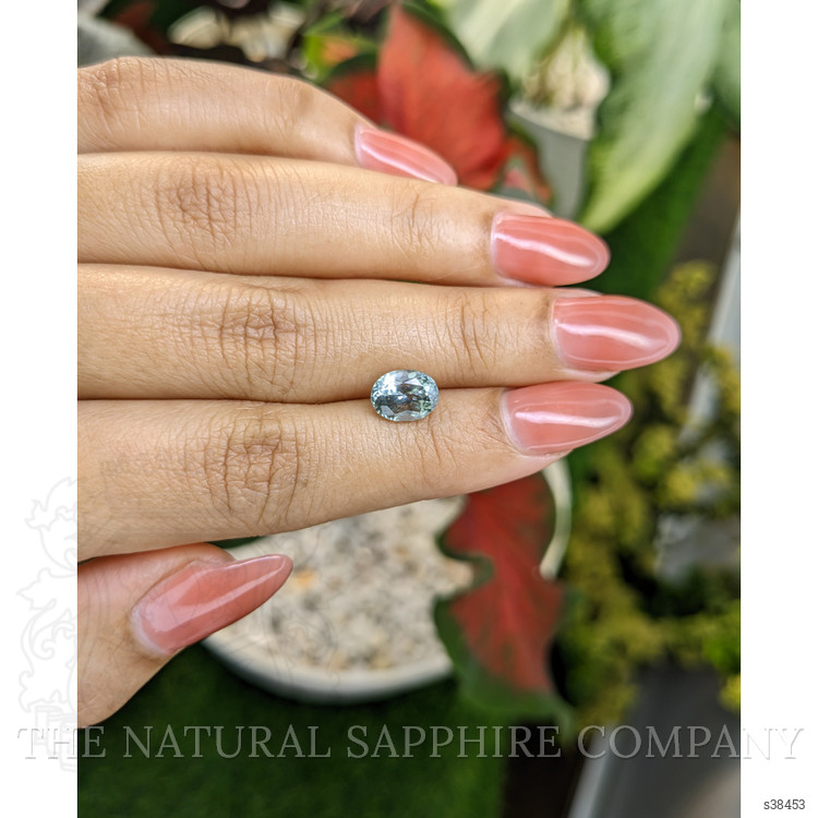 2.33 Ct. Bluish Green Sapphire from Montana