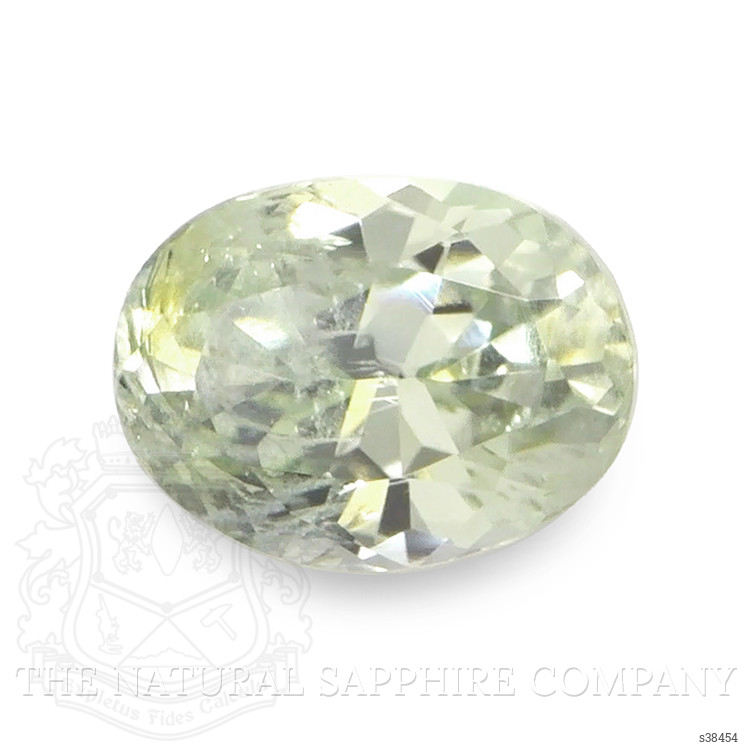 1.24 Ct. Yellowish Green Sapphire from Montana