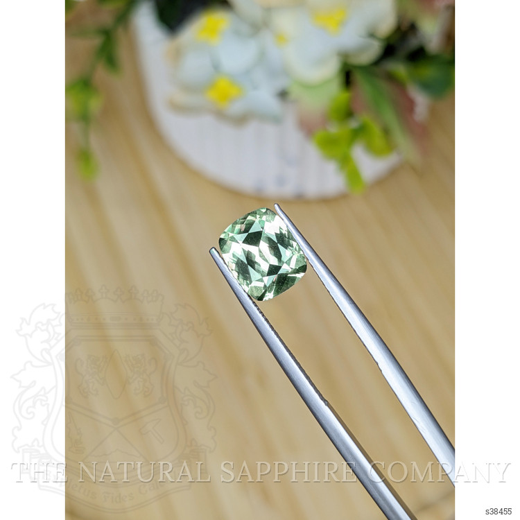 2.53 Ct. Green Sapphire from Montana