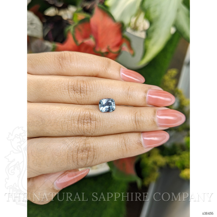 2.48 Ct. Greenish Blue Sapphire from Montana