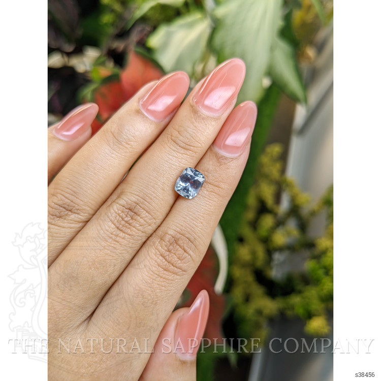 2.48 Ct. Greenish Blue Sapphire from Montana