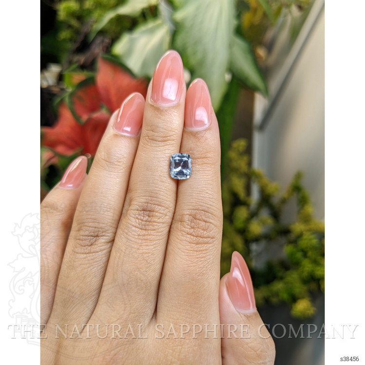 2.48 Ct. Greenish Blue Sapphire from Montana