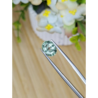 3.36 Ct. Bluish Green Sapphire from Montana Life Style