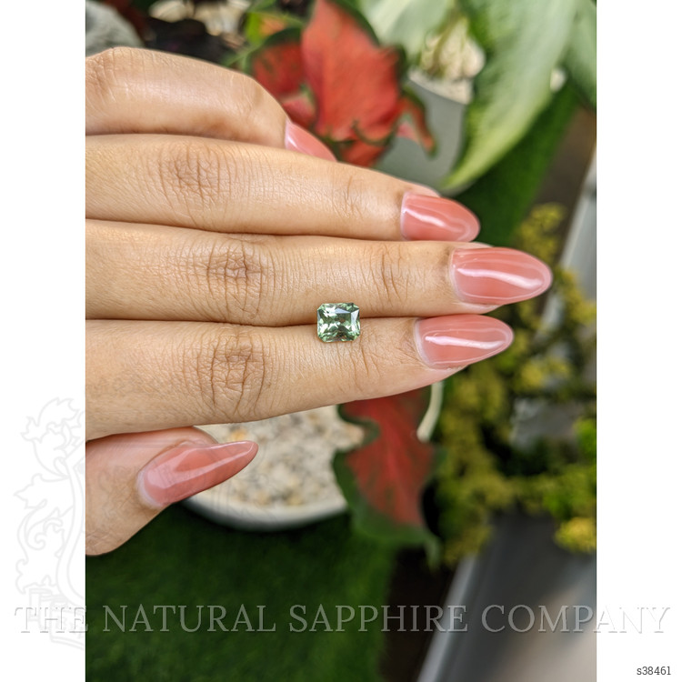 1.98 Ct. Green Sapphire from Montana