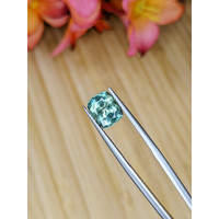 3.33 Ct. Bluish Green Sapphire from Montana Life Style