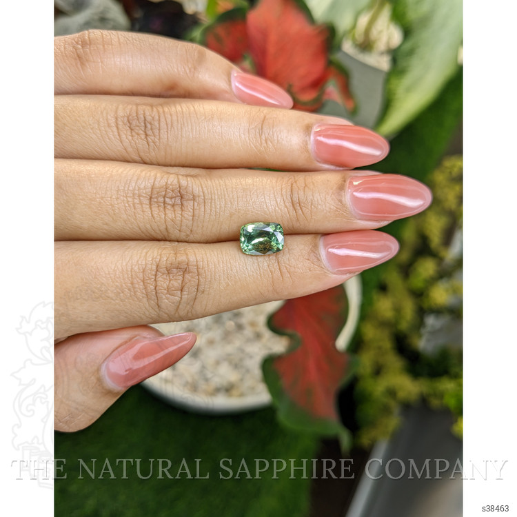 2.97 Ct. Green Sapphire from Montana