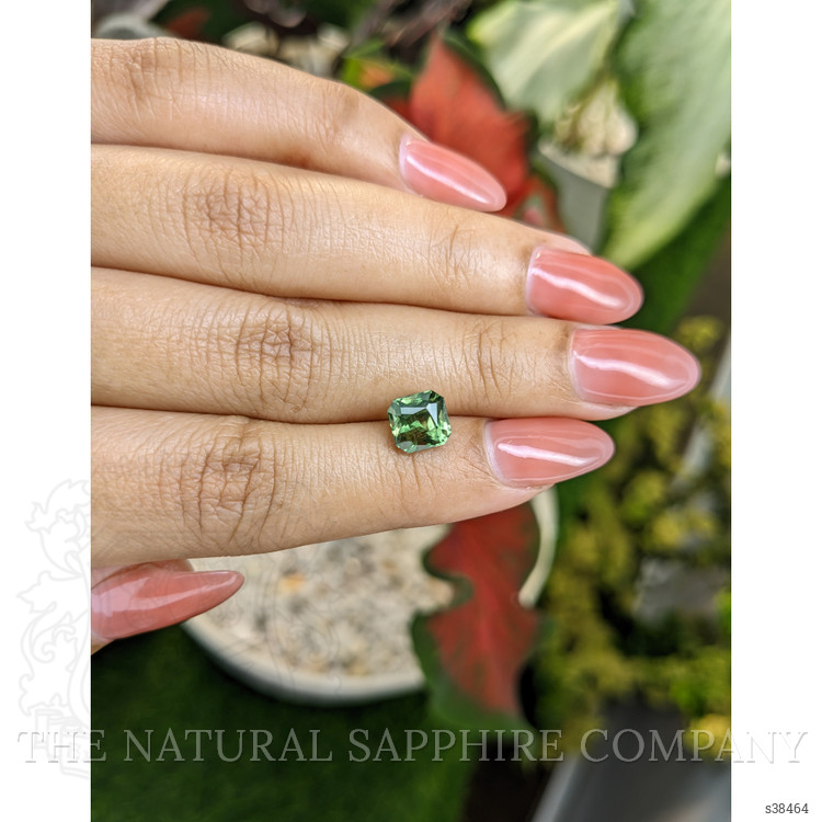 2.64 Ct. Green Sapphire from Montana
