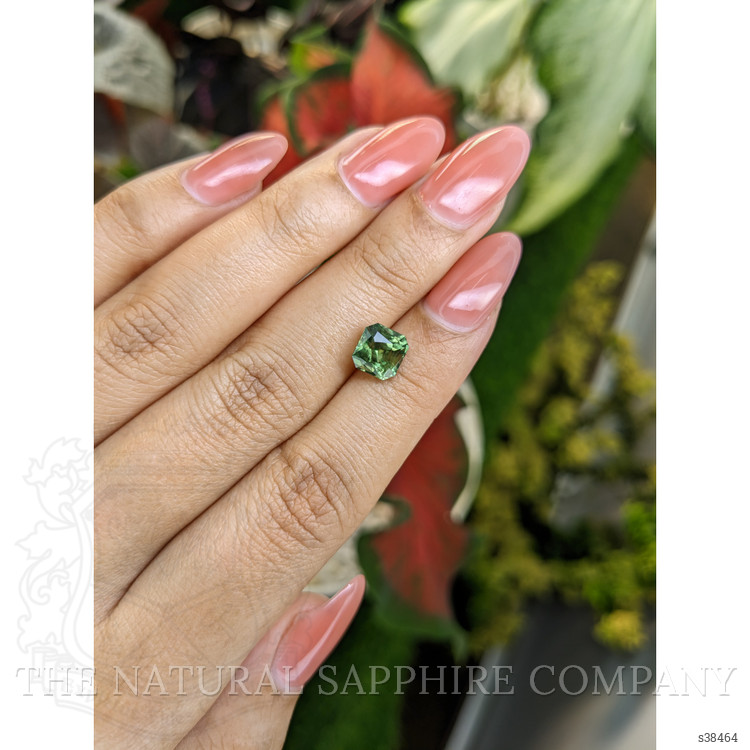 2.64 Ct. Green Sapphire from Montana